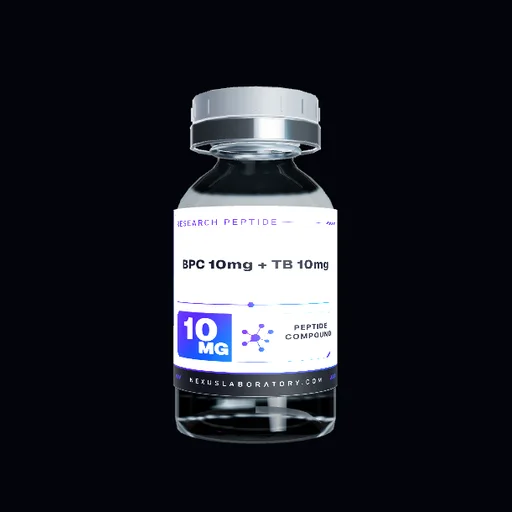 BPC 10mg + TB 10mg product vial