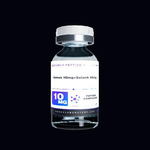 Semax 10mg+Selank 10mg product vial